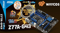 ߿ڽ, Z77 κ, MSI Z77A-G43 Gen3 