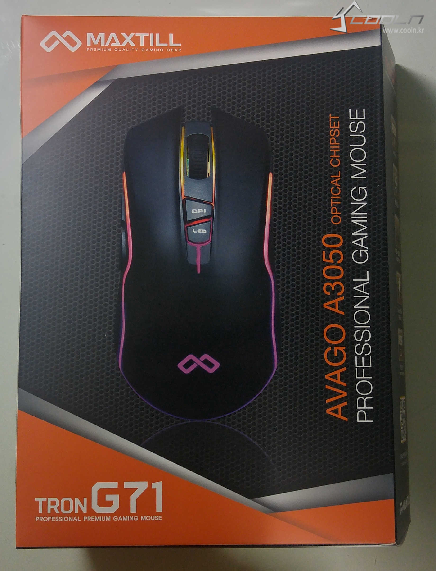 MAXTILL TRON G71 RGB ָ̹콺 ~!