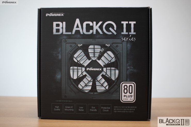   ѹ  - POWEREX BLACKQ II 500W 80PLUS...
