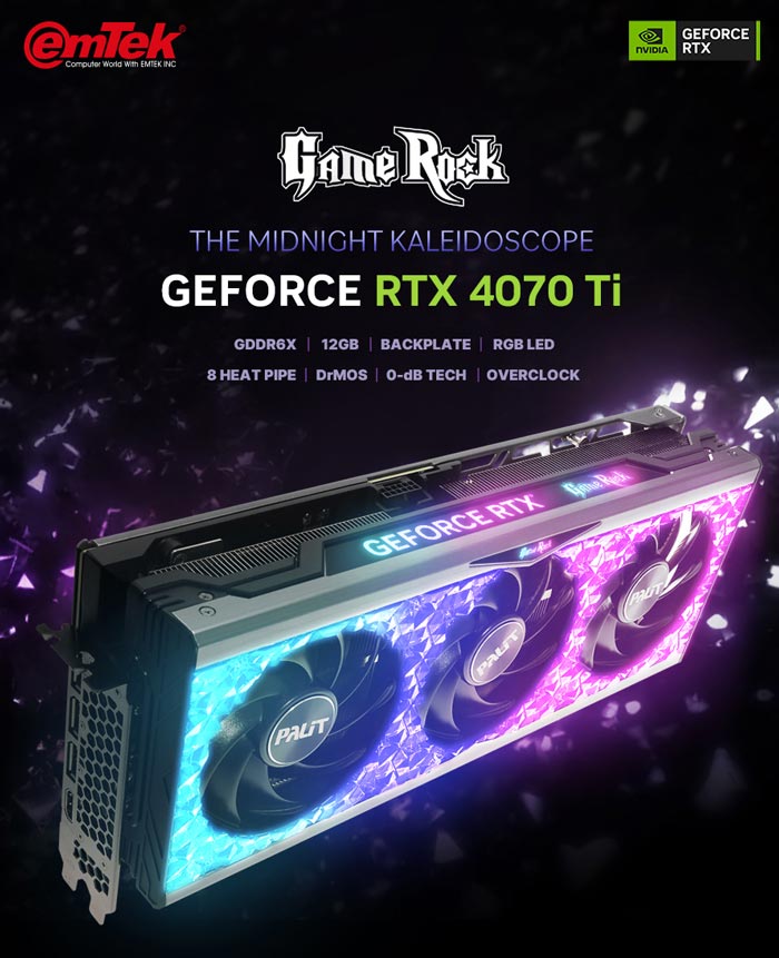 ̿,  RTX4070Ti GAMEROCK D6X 12GB ׷...