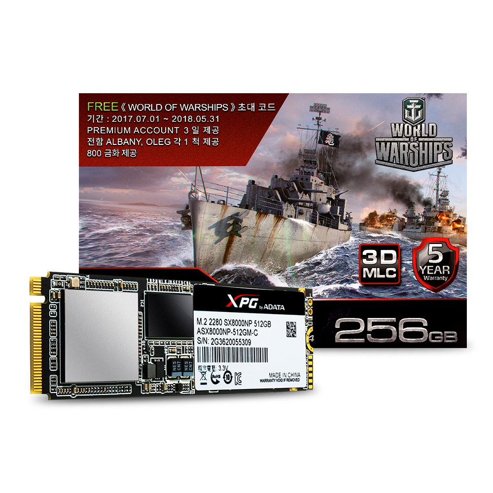 , ADATA XPG SX8000 M.2 2280 SSD 256GB Ư ...